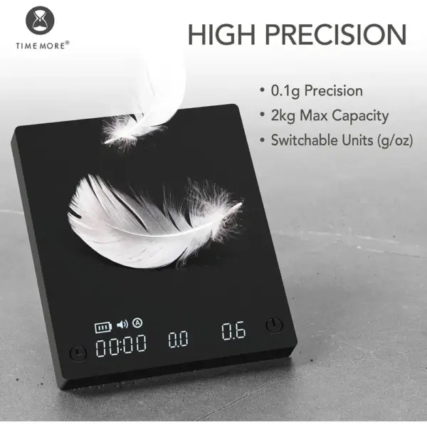 TIMEMORE Black Mirror Mini - Espresso scale with 3 modes — 5 TIMEMORE Black Mirror Mini - Espresso scale with 3 modes — 5