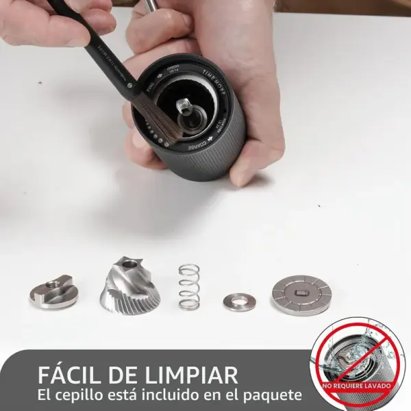 TIMEMORE C2S - Molinillo de café manual de 25 g con muelas cónicas de 38 mm — 4 TIMEMORE C2S - Molinillo de café manual de 25 g con muelas cónicas de 38 mm — 4