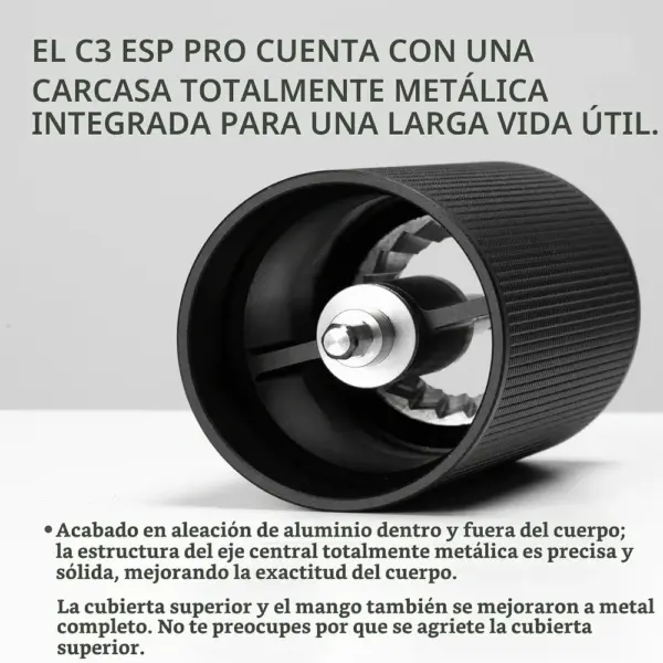TIMEMORE C3 ESP Pro - Molinillo de café manual con ajuste fino para espresso — 2 TIMEMORE C3 ESP Pro - Molinillo de café manual con ajuste fino para espresso — 2