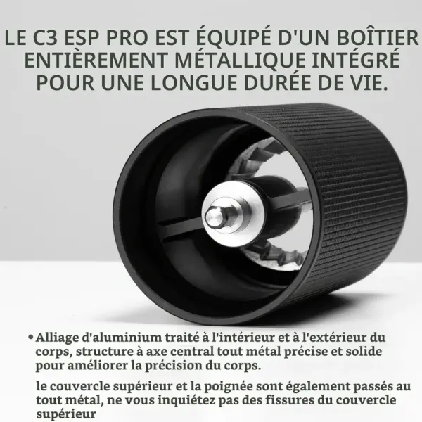 TIMEMORE C3 ESP Pro - Moulin à café manuel pour l’espresso — 2 TIMEMORE C3 ESP Pro - Moulin à café manuel pour l’espresso — 2