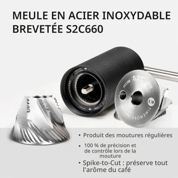 TIMEMORE C3 ESP Pro - Moulin à café manuel pour l’espresso — 3 TIMEMORE C3 ESP Pro - Moulin à café manuel pour l’espresso — 3