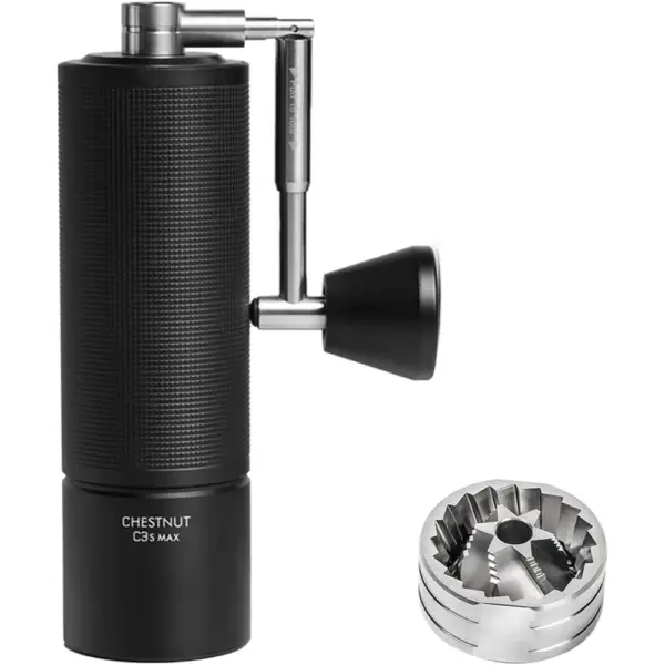 TIMEMORE C3S Max - Handkaffeemühle mit vergrößertem Ganzmetallgehäuse — 1 TIMEMORE C3S Max - Handkaffeemühle mit vergrößertem Ganzmetallgehäuse — 1