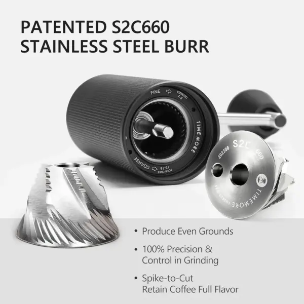 TIMEMORE C3S Max - Hand grinder with enlarged body — 3 TIMEMORE C3S Max - Hand grinder with enlarged body — 3