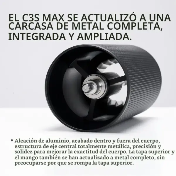 TIMEMORE C3S Max - Molinillo de café manual de cuerpo ampliado — 2 TIMEMORE C3S Max - Molinillo de café manual de cuerpo ampliado — 2