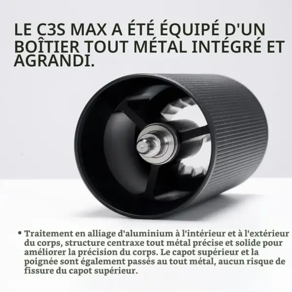 TIMEMORE C3S Max - Moulin à café manuel au corps élargi — 2 TIMEMORE C3S Max - Moulin à café manuel au corps élargi — 2