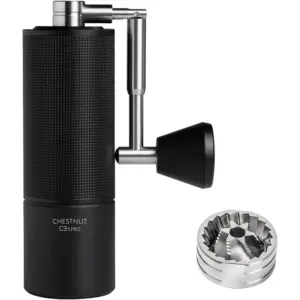 TIMEMORE C3S Pro - Handkaffeemühle mit 38-mm-Kegelmahlwerk und Klappgriff — 1