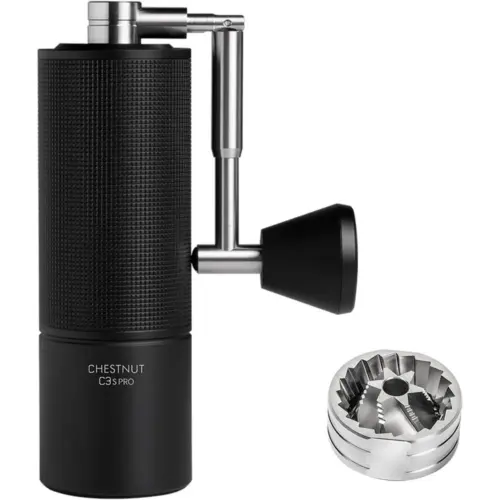 TIMEMORE C3S Pro - Handkaffeemühle mit 38-mm-Kegelmahlwerk und Klappgriff — 1 TIMEMORE C3S Pro - Handkaffeemühle mit 38-mm-Kegelmahlwerk und Klappgriff — 1