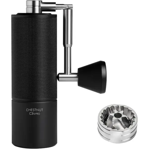 TIMEMORE C3S Pro - Handkaffeemühle mit 38-mm-Kegelmahlwerk und Klappgriff — 1 TIMEMORE C3S Pro - Handkaffeemühle mit 38-mm-Kegelmahlwerk und Klappgriff — 1