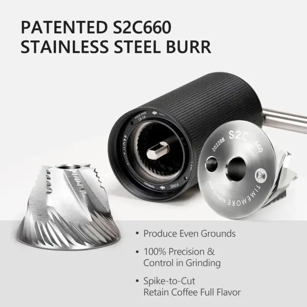 TIMEMORE C3S Pro - Hand grinder with folding handle — 3 TIMEMORE C3S Pro - Hand grinder with folding handle — 3