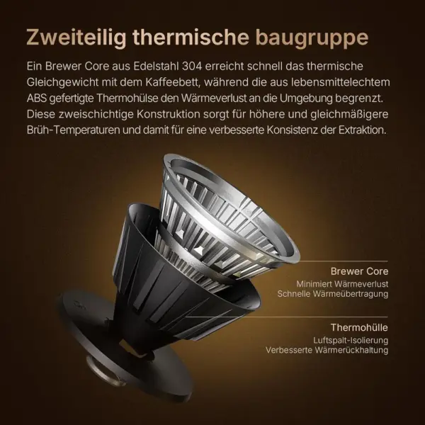 TIMEMORE Crystal Eye Vector - Dripper inox pour café filtre — 5 TIMEMORE Crystal Eye Vector - Dripper inox pour café filtre — 5