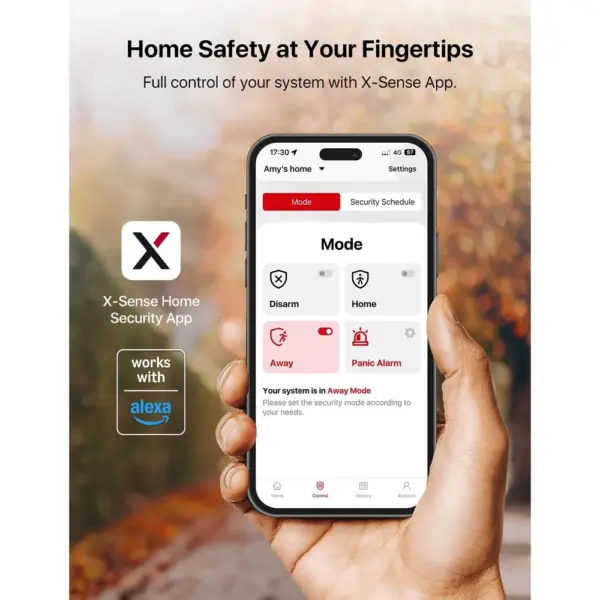 X-Sense AS08 - Home security kit with door sensors, motion sensors and keypad — 3 X-Sense AS08 - Home security kit with door sensors, motion sensors and keypad — 3
