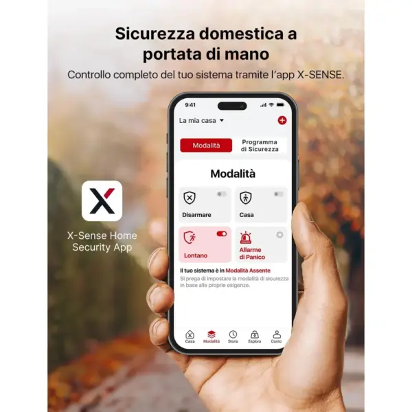 X-Sense AS08 - Kit allarme casa wireless con stazione base SBS50 — 3 X-Sense AS08 - Kit allarme casa wireless con stazione base SBS50 — 3