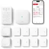 X-Sense AS12 - Kit de alarma para el hogar Wi-Fi de 12 piezas — 1 X-Sense AS12 - Kit de alarma para el hogar Wi-Fi de 12 piezas — 1