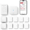 X-Sense AS12 - Kit allarme casa wireless 12 pezzi con base SBS50 — 1 X-Sense AS12 - Kit allarme casa wireless 12 pezzi con base SBS50 — 1