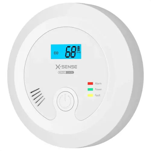 X-Sense CO03B - Détecteur de monoxyde de carbone à écran rétroéclairé — 1 X-Sense CO03B - Détecteur de monoxyde de carbone à écran rétroéclairé — 1