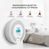 X-Sense CO03D - CO-Melder mit Digitalanzeige, EN 50291 — 4 X-Sense CO03D - CO-Melder mit Digitalanzeige, EN 50291 — 4
