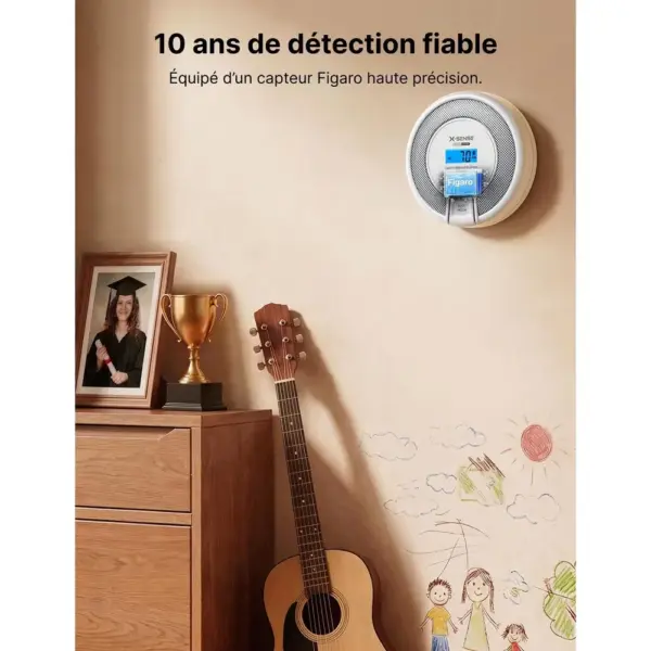 X-Sense CO03D - Détecteur de monoxyde de carbone autonome, capteur 10 ans — 4 X-Sense CO03D - Détecteur de monoxyde de carbone autonome, capteur 10 ans — 4
