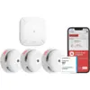 X-Sense FS31 - Kit of 3 interlinked smoke alarms with SBS50 base station — 1 X-Sense FS31 - Kit of 3 interlinked smoke alarms with SBS50 base station — 1