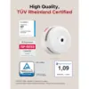 X-Sense FS31 - Kit of 3 interlinked smoke alarms with SBS50 base station — 2 X-Sense FS31 - Kit of 3 interlinked smoke alarms with SBS50 base station — 2