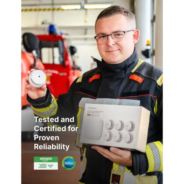 X-Sense FS31 - Kit of 3 interlinked smoke alarms with SBS50 base station — 5 X-Sense FS31 - Kit of 3 interlinked smoke alarms with SBS50 base station — 5
