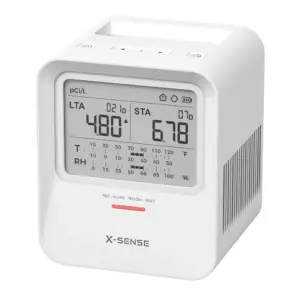 X-Sense XR0B-SR - Radon-Detektor mit Ton- und Lichtalarm — 1