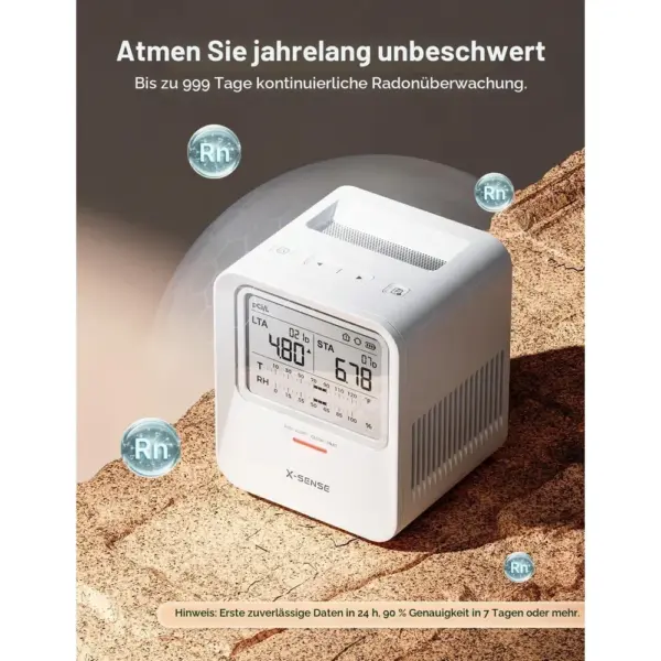 X-Sense XR0B-SR - Radon-Detektor mit Ton- und Lichtalarm — 2 X-Sense XR0B-SR - Radon-Detektor mit Ton- und Lichtalarm — 2