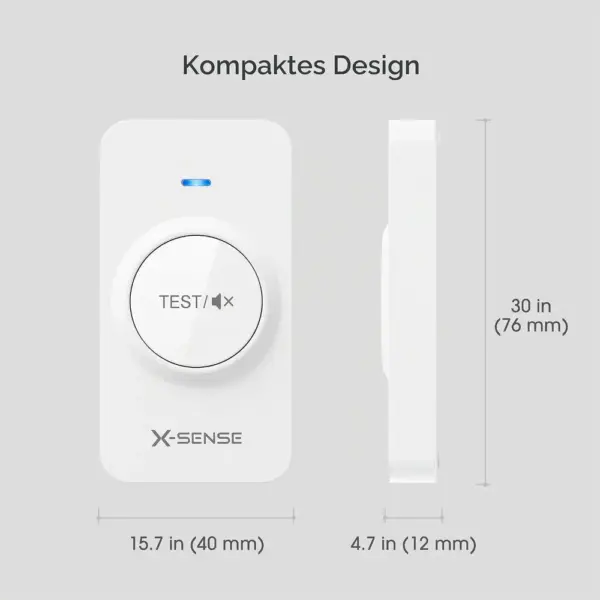 X-Sense RC01 - Fernbedienung für funkvernetzte X-Sense Melder — 4 X-Sense RC01 - Fernbedienung für funkvernetzte X-Sense Melder — 4