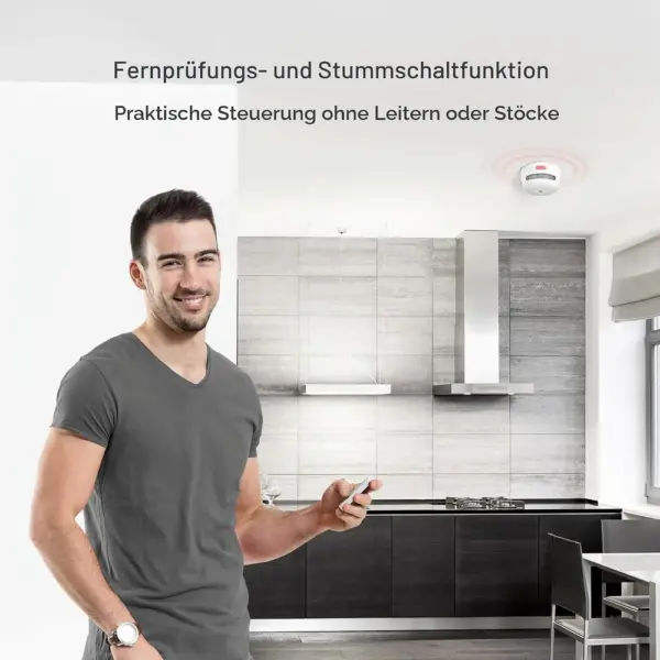 X-Sense RC01 - Fernbedienung für funkvernetzte X-Sense Melder — 5 X-Sense RC01 - Fernbedienung für funkvernetzte X-Sense Melder — 5