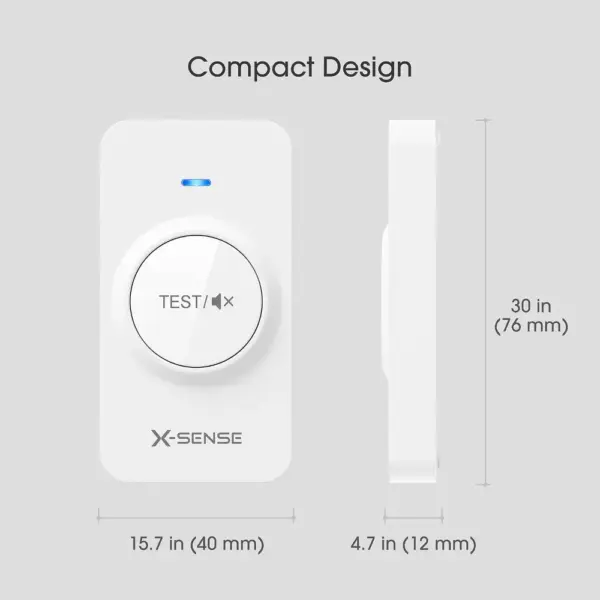 X-Sense RC01 Pro - Remote control for Link+ interlinked alarms — 5 X-Sense RC01 Pro - Remote control for Link+ interlinked alarms — 5