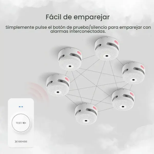 X-Sense RC01 - Mando a distancia para detectores interconectados por radio — 2 X-Sense RC01 - Mando a distancia para detectores interconectados por radio — 2