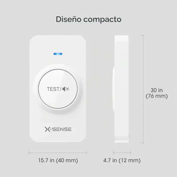 X-Sense RC01 - Mando a distancia para detectores interconectados por radio — 5 X-Sense RC01 - Mando a distancia para detectores interconectados por radio — 5