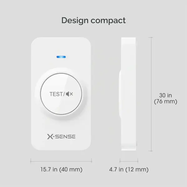 X-Sense RC01 Pro - Télécommande pour détecteurs interconnectés Link+ — 2 X-Sense RC01 Pro - Télécommande pour détecteurs interconnectés Link+ — 2