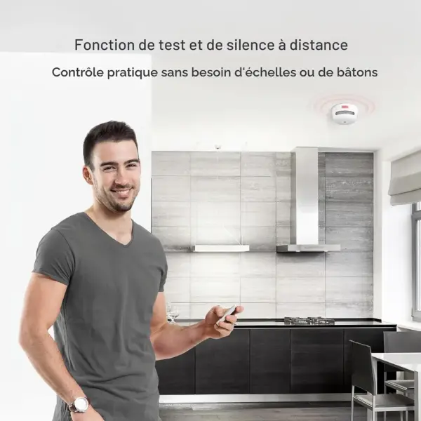 X-Sense RC01 Pro - Télécommande pour détecteurs interconnectés Link+ — 5 X-Sense RC01 Pro - Télécommande pour détecteurs interconnectés Link+ — 5