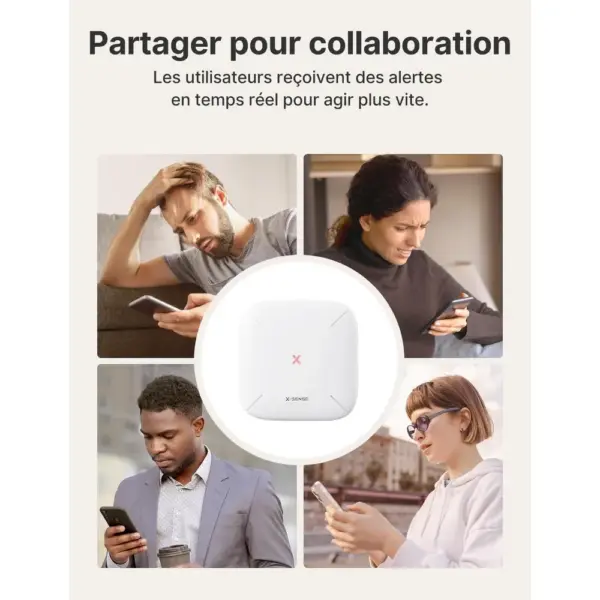 X-Sense SBS50 - Station de base pour détecteurs et capteurs connectés — 4 X-Sense SBS50 - Station de base pour détecteurs et capteurs connectés — 4