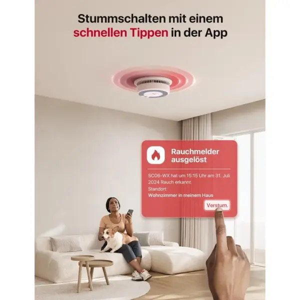 X-Sense SC06-WX - WLAN-Rauch- und CO-Melder, 2 Stück — 3 X-Sense SC06-WX - WLAN-Rauch- und CO-Melder, 2 Stück — 3