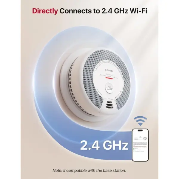 X-Sense SC06-WX - Wi-Fi smoke and CO alarm, pack of 2 — 4 X-Sense SC06-WX - Wi-Fi smoke and CO alarm, pack of 2 — 4