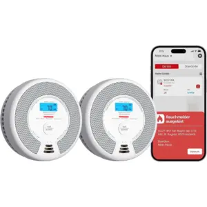 X-Sense SC07-WX - WLAN-Rauch- und Kohlenmonoxidmelder, 2er-Set — 1