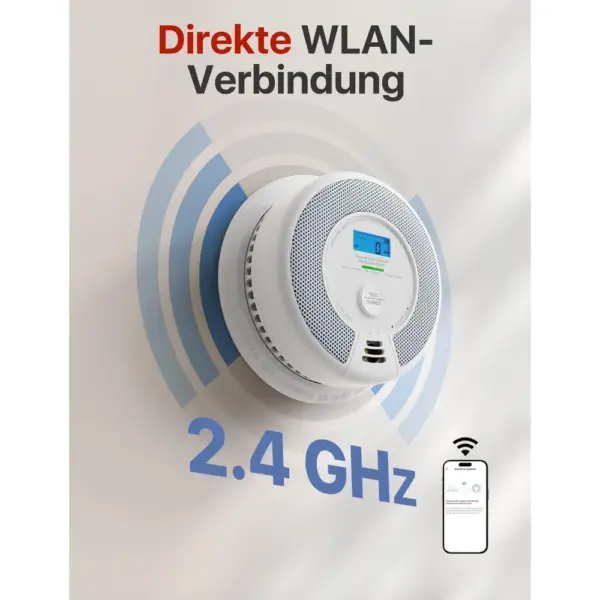 X-Sense SC07-WX - WLAN-Rauch- und Kohlenmonoxidmelder, 2er-Set — 5 X-Sense SC07-WX - WLAN-Rauch- und Kohlenmonoxidmelder, 2er-Set — 5
