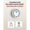 X-Sense SC07-WX - Wi-Fi smoke and CO alarm with app control, single unit — 2 X-Sense SC07-WX - Wi-Fi smoke and CO alarm with app control, single unit — 2