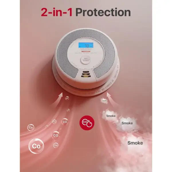 X-Sense SC07-WX - Wi-Fi smoke and CO alarm with app control, single unit — 3 X-Sense SC07-WX - Wi-Fi smoke and CO alarm with app control, single unit — 3