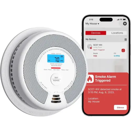 X-Sense SC07-WX - Detector de humo y monóxido de carbono Wi-Fi — 1 X-Sense SC07-WX - Detector de humo y monóxido de carbono Wi-Fi — 1