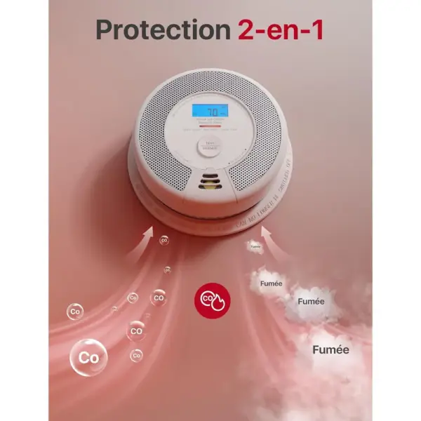 X-Sense SC07-WX - Détecteur de fumée et de CO connecté Wi-Fi — 3 X-Sense SC07-WX - Détecteur de fumée et de CO connecté Wi-Fi — 3