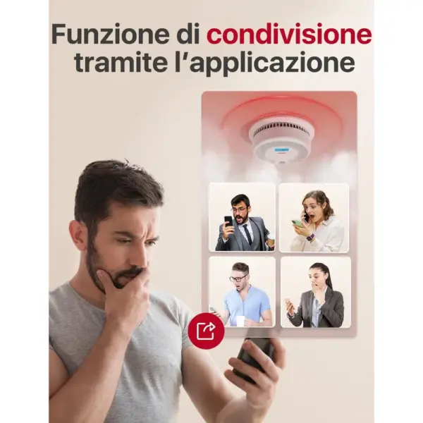X-Sense SC07-WX - Rilevatore di fumo e monossido di carbonio Wi-Fi — 3 X-Sense SC07-WX - Rilevatore di fumo e monossido di carbonio Wi-Fi — 3