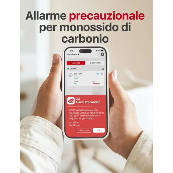 X-Sense SC07-WX - Rilevatore di fumo e monossido di carbonio Wi-Fi — 4 X-Sense SC07-WX - Rilevatore di fumo e monossido di carbonio Wi-Fi — 4