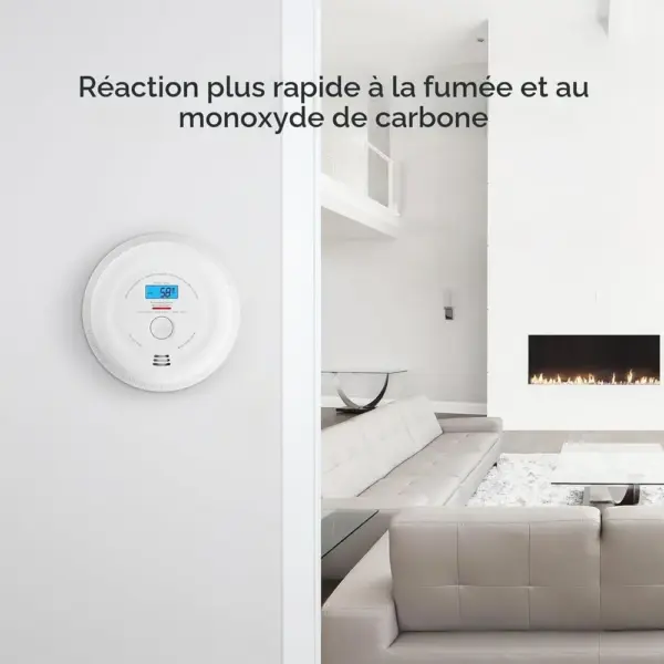 X-Sense SC08 - Détecteur de fumée et de CO autonome, batterie 10 ans — 2 X-Sense SC08 - Détecteur de fumée et de CO autonome, batterie 10 ans — 2