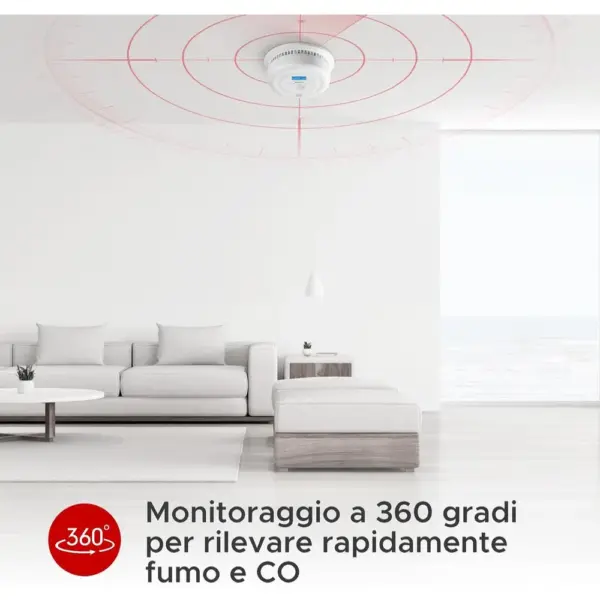X-Sense SC08 - Rilevatore di fumo e CO autonomo con display, 10 anni — 5 X-Sense SC08 - Rilevatore di fumo e CO autonomo con display, 10 anni — 5
