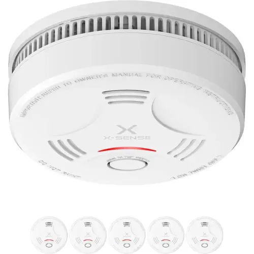 X-Sense SD11 - Rauchmelder mit 10-Jahres-Batterie, 5er-Set — 1 X-Sense SD11 - Rauchmelder mit 10-Jahres-Batterie, 5er-Set — 1