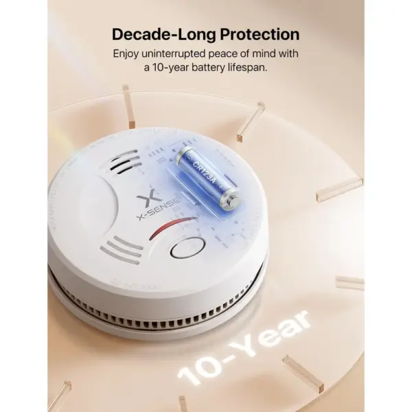 X-Sense SD11 - Smoke alarm with 10-year sealed battery, pack of 2 — 3 X-Sense SD11 - Smoke alarm with 10-year sealed battery, pack of 2 — 3