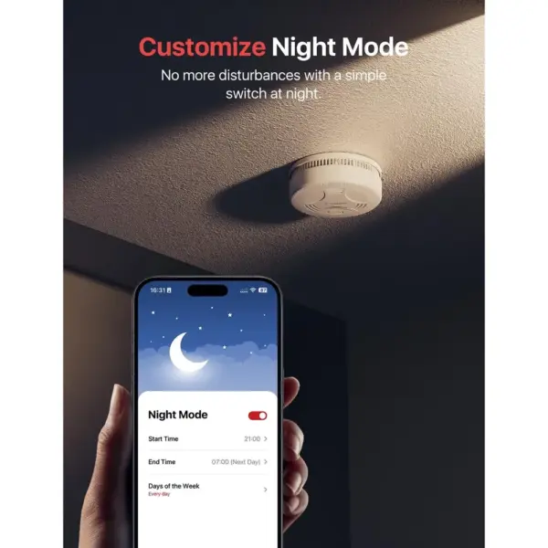 X-Sense SD11-MR31 - Kit of 3 interlinked smoke alarms with SBS50 base — 3 X-Sense SD11-MR31 - Kit of 3 interlinked smoke alarms with SBS50 base — 3