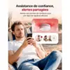 X-Sense SD11-MR61 - Kit détecteurs de fumée connectés avec base SBS50 — 5 X-Sense SD11-MR61 - Kit détecteurs de fumée connectés avec base SBS50 — 5